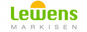 Logo von „Lewens Markisen“ mit einem stilisierten Halbsonnensymbol über dem Buchstaben „e“, das eine Übersicht anzeigt.